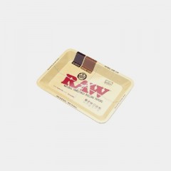 RAW Classic Metal Rolling Tray - Mini 18.5x12.5cm