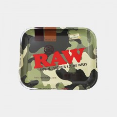 RAW Camo Metal Rolling Tray - Large 34x27.5cm