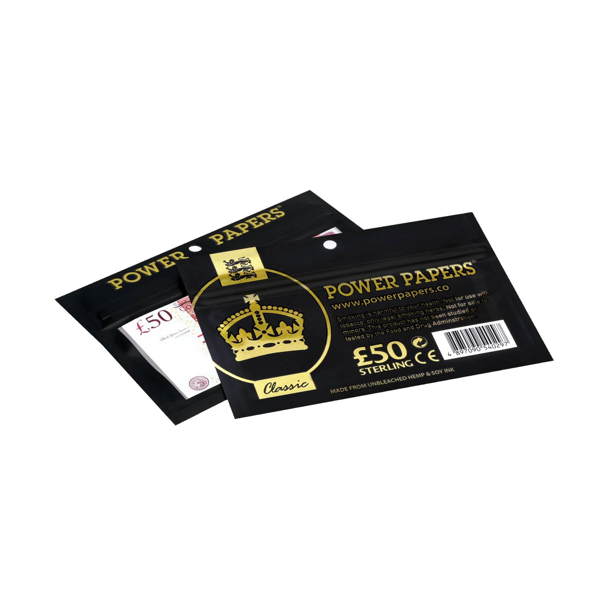 £50 Pounds Note Rolling Papers with Filter Tips £50 Pounds Note Rolling Papers with Filter Tips