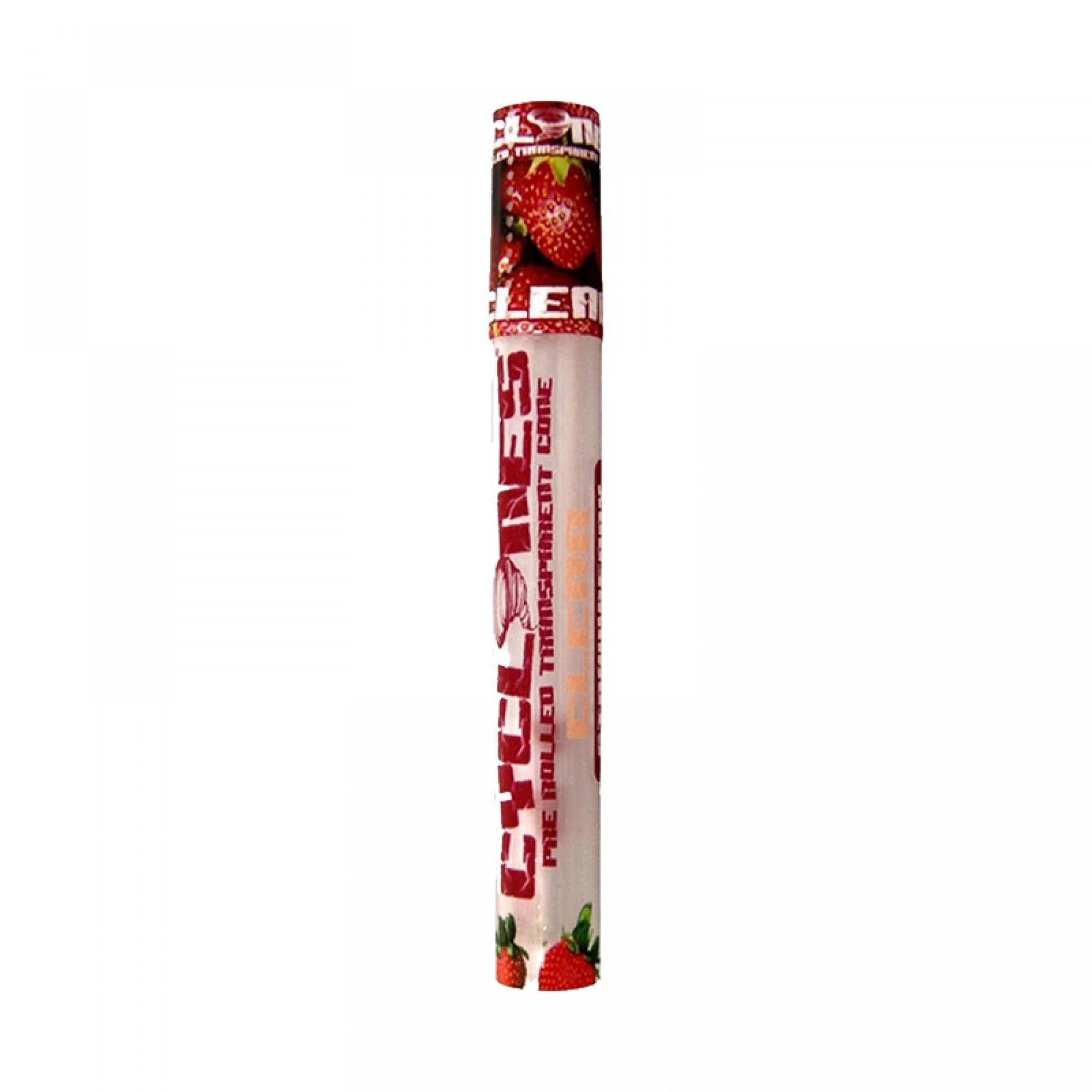 Cyclone Pre-Rolled Transparent Cone - Strawberry