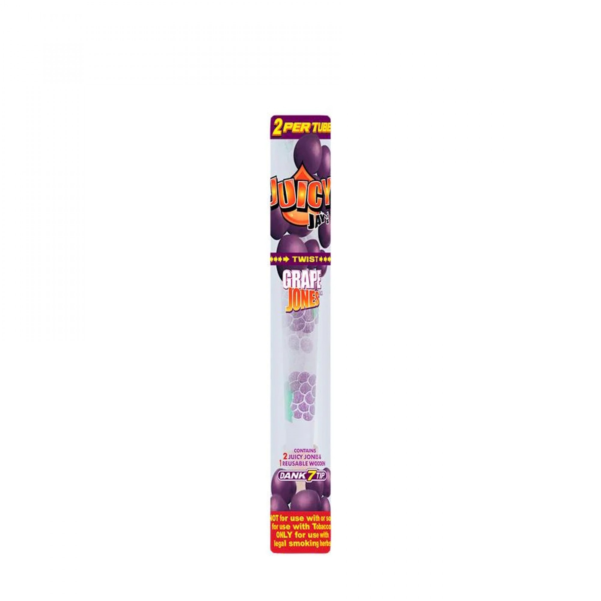 2x Juicy Jay's Grape Jones Pre-Rolled Hemp Cones 2x Juicy Jay's Grape Jones Pre-Rolled Hemp Cones