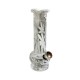 Leaves Glow in the Dark Bong – 15.5cm Glass Bong