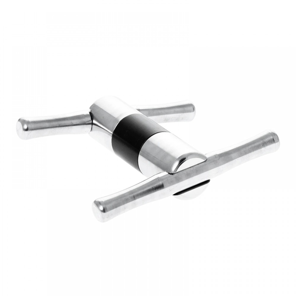 Magnetic Pollen Press (75mm) – Stainless Steel Herb Press Tool