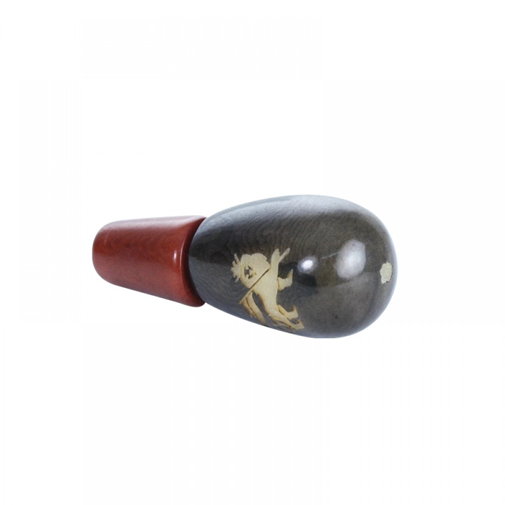 Vegan Ivory Pipe – Smokeless Handmade Pipe in Brown