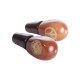 Vegan Ivory Pipe – Smokeless Handmade Pipe in Caramel