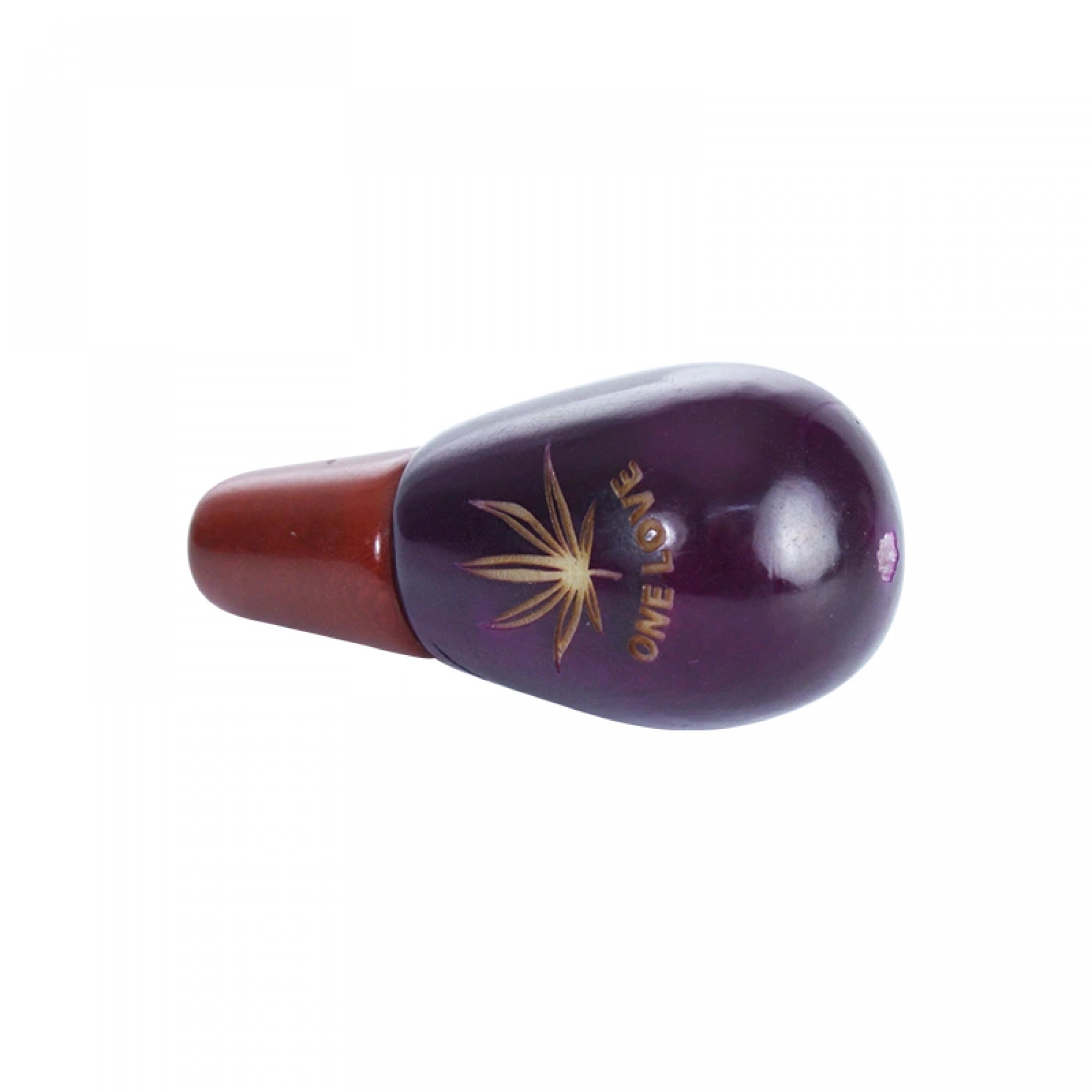 Vegan Ivory Pipe – Smokeless Handmade Pipe in Purple