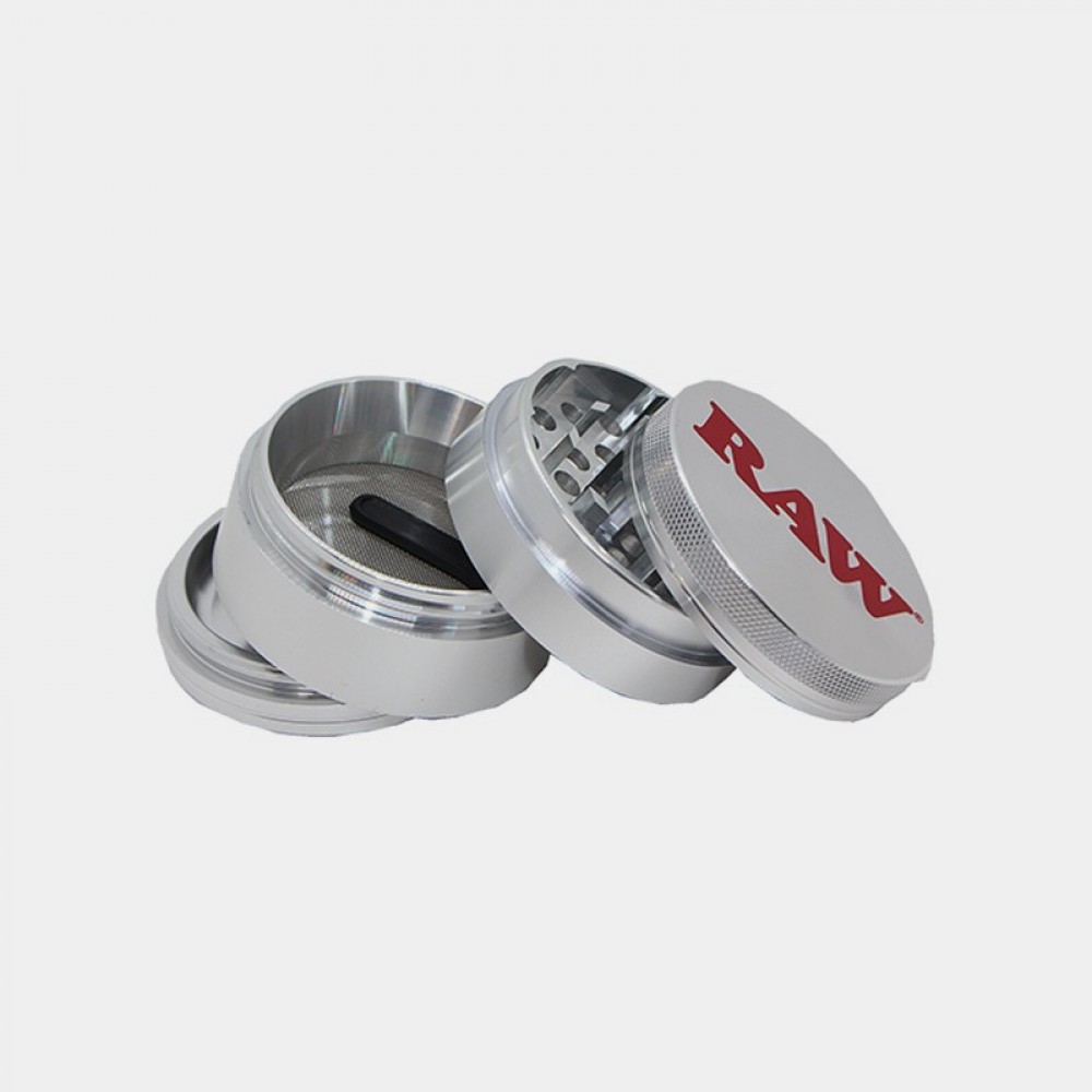 RAW 4 Part Aluminium Grinder - 56mm