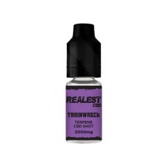 2000mg Terpene Infused CBD Booster Shot 10ml - Trainwreck by Realest CBD