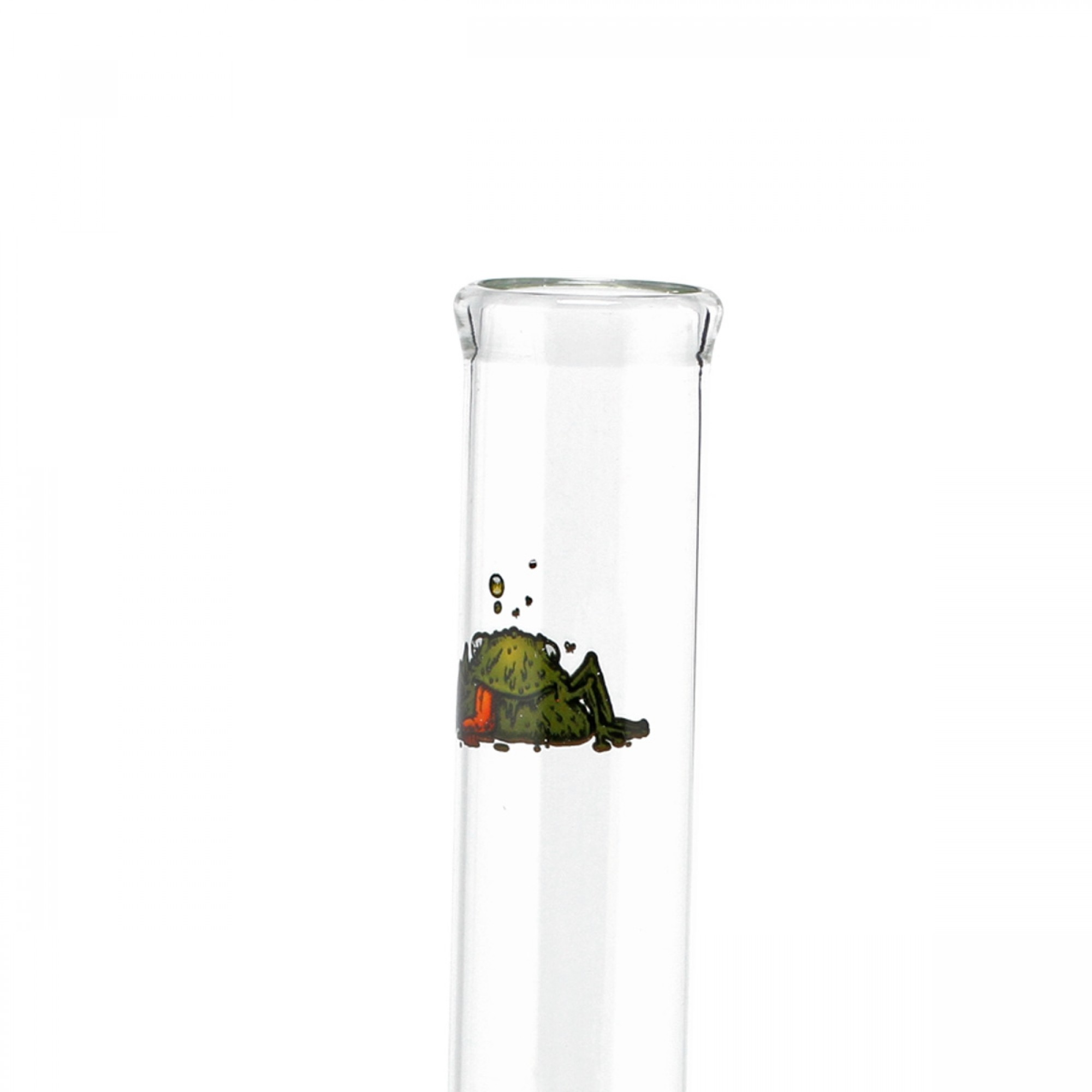 Bullfrog Bouncer Straight Neck Glass Bong - 29cm