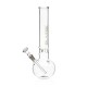Glassic Bouncer Glass Bong with Ice Notches - 30cm