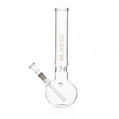 Glassic Bouncer Glass Bong with Ice Notches - 30cm