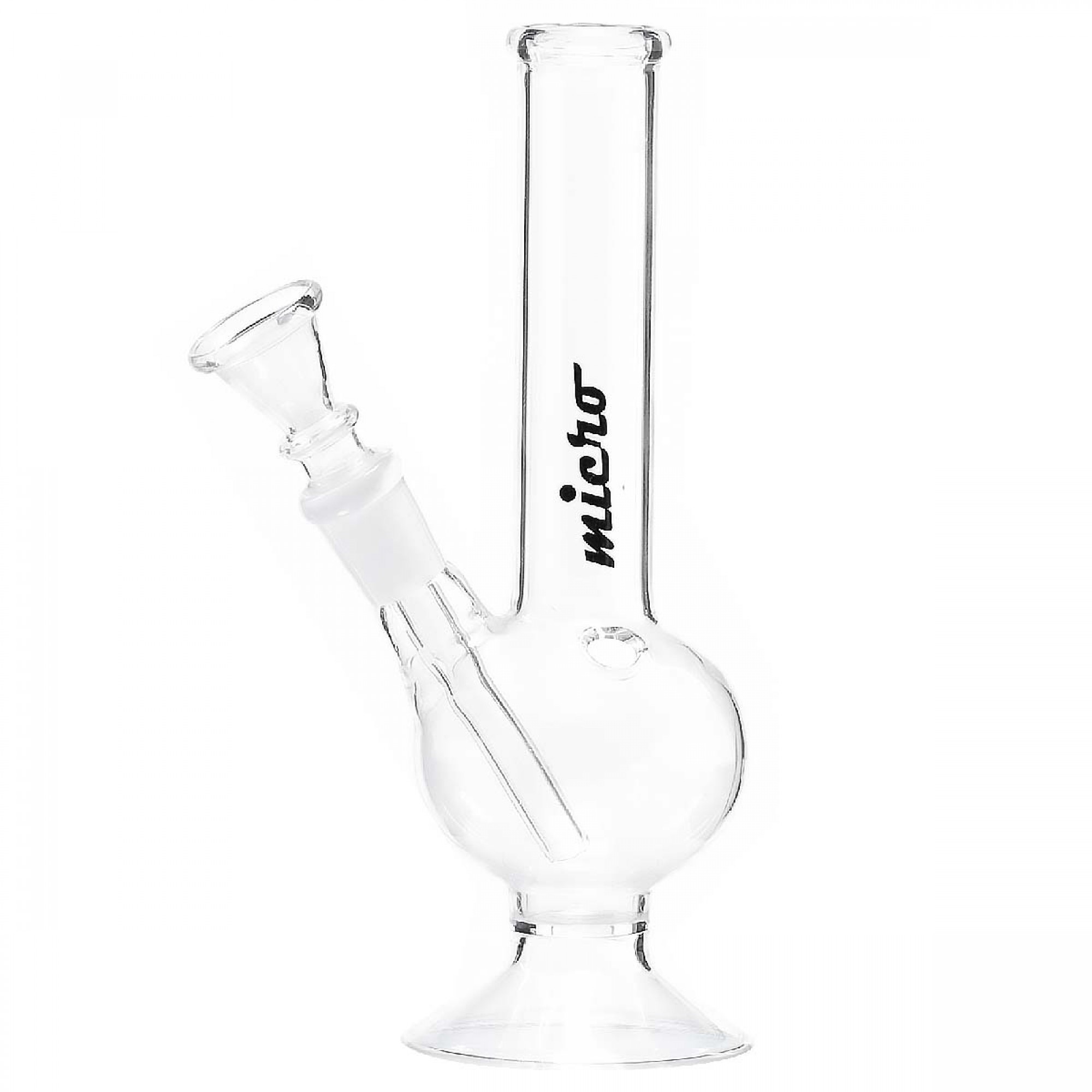 Elevated Glass Bong by Micro - 16cm