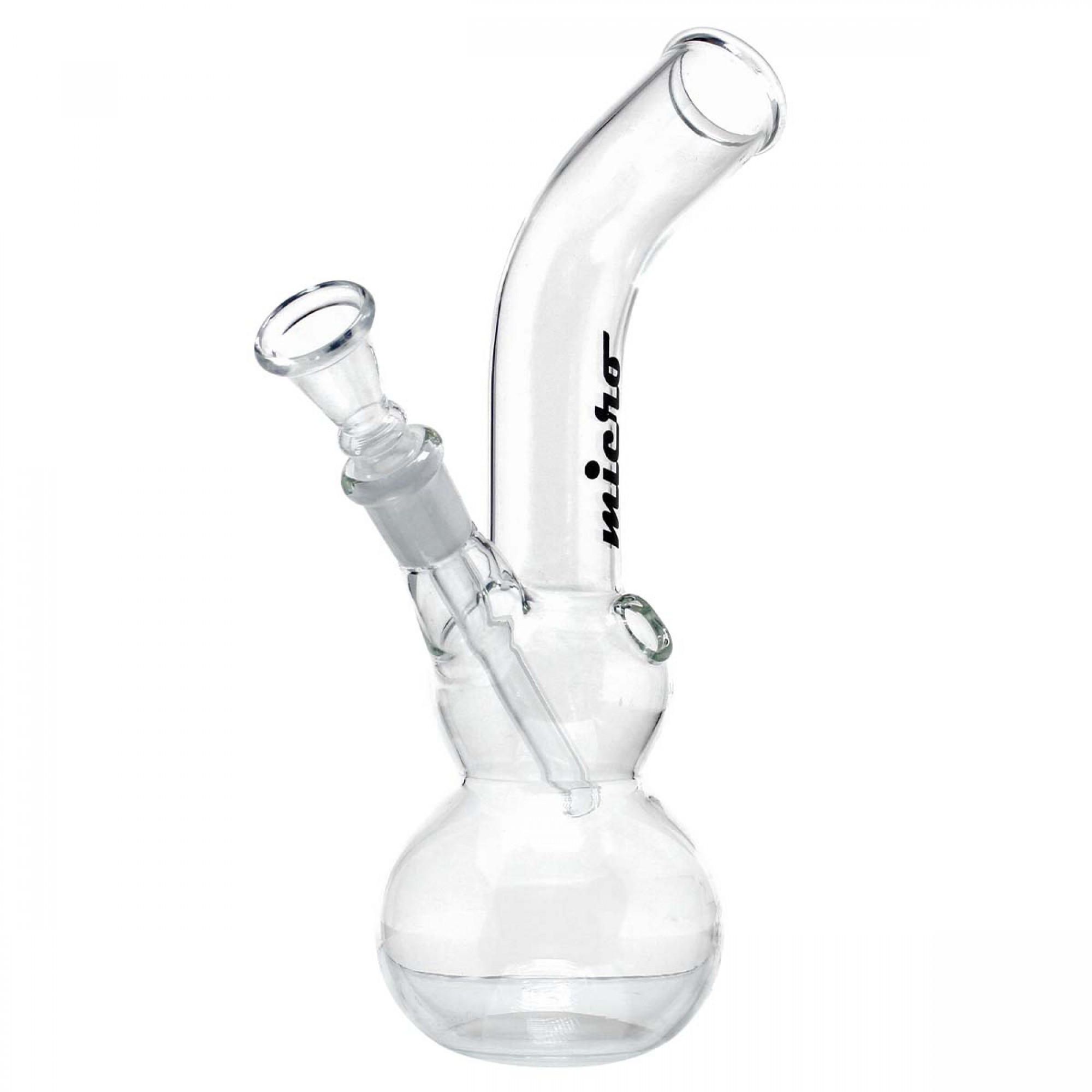Bouncer Glass Bong by Micro – 22cm