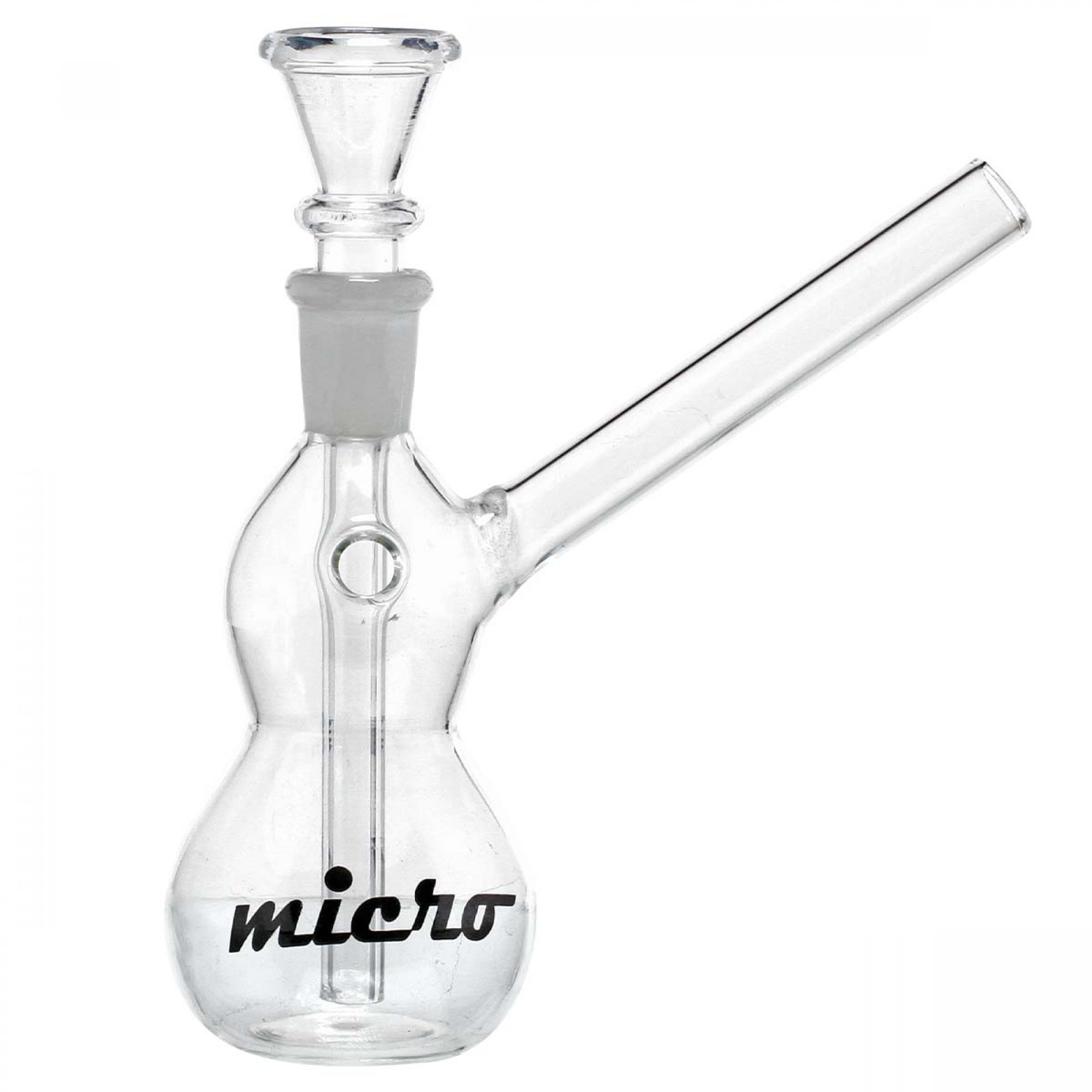 Hourglass Bong by Micro - 14cm Hourglass Bong by Micro - 14cm