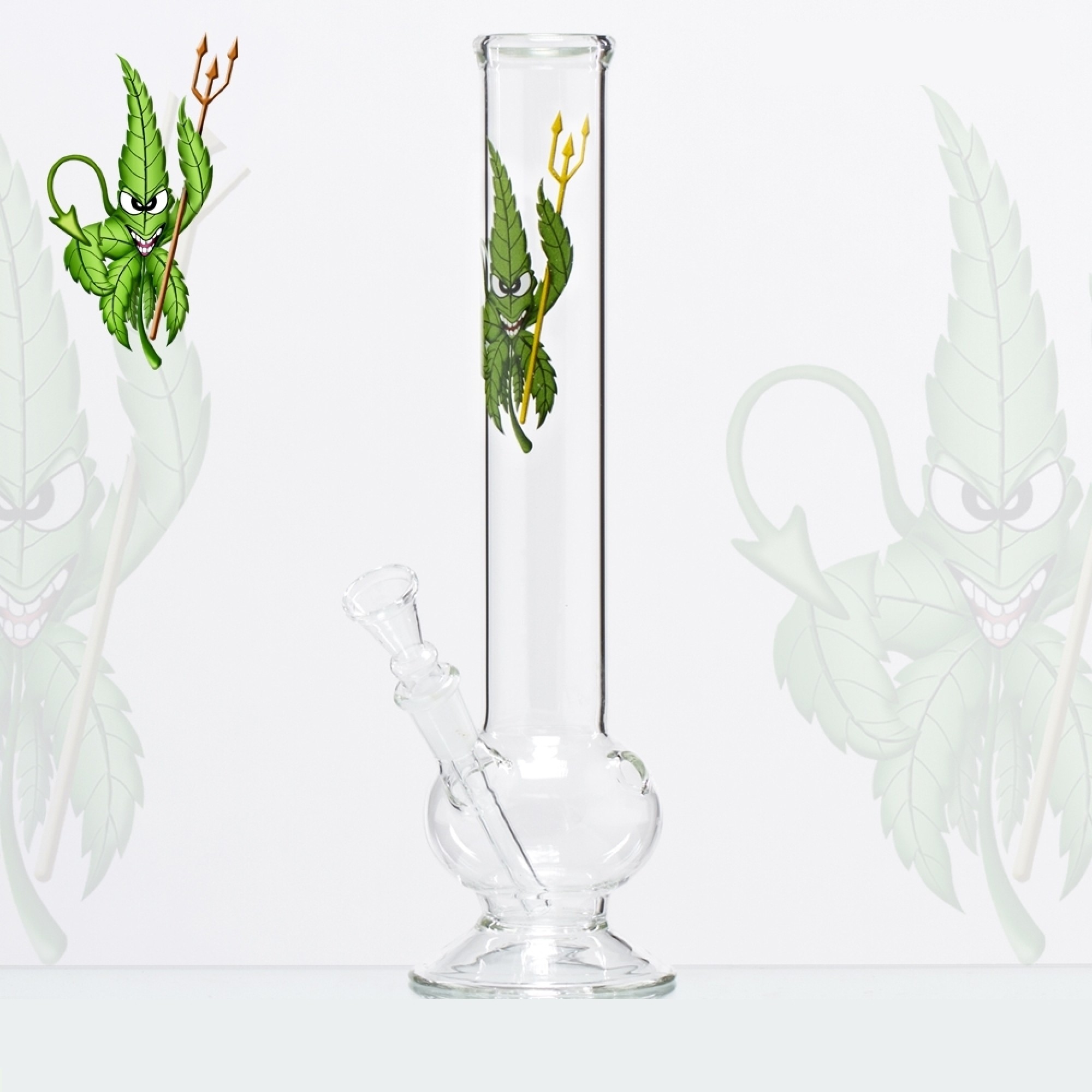 Canna Devil Glass Bong – 30cm