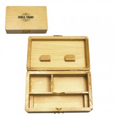 Medium Wooden Roll Box - 15cm x 10cm