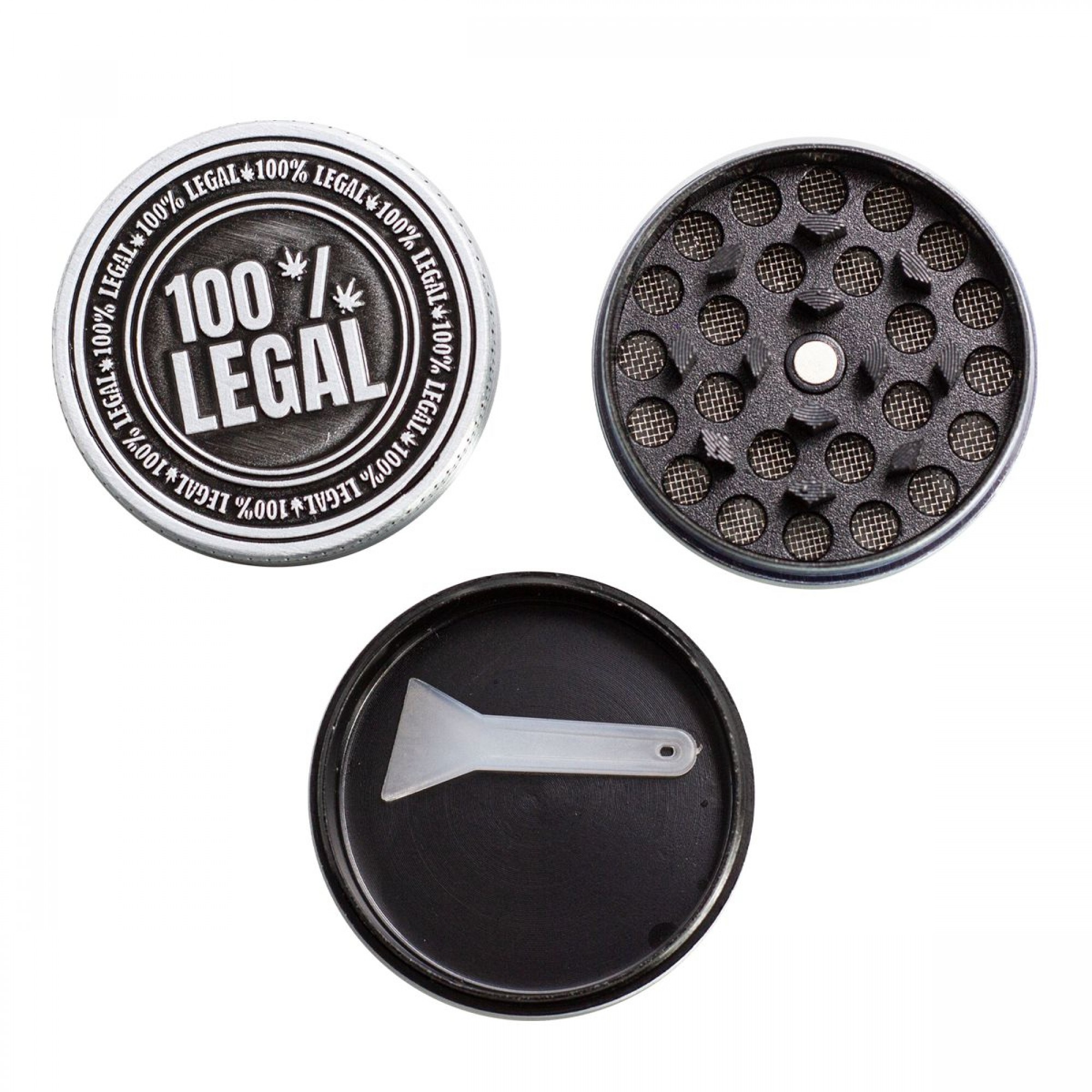 3 Part 420 Design Zinc Grinder by Amsterdam - 40mm