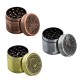 4 Part Leaf Design Zinc Grinder by Amsterdam - 40mm 4 Part Leaf Design Zinc Grinder by Amsterdam - 40mm