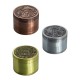 4 Part Mushroom Design Zinc Grinder by Amsterdam - 50mm