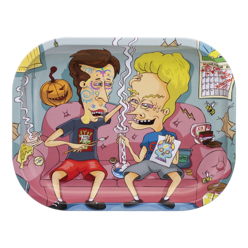 Dab of the Dead Rolling Tray by Dunkees - 18x14cm