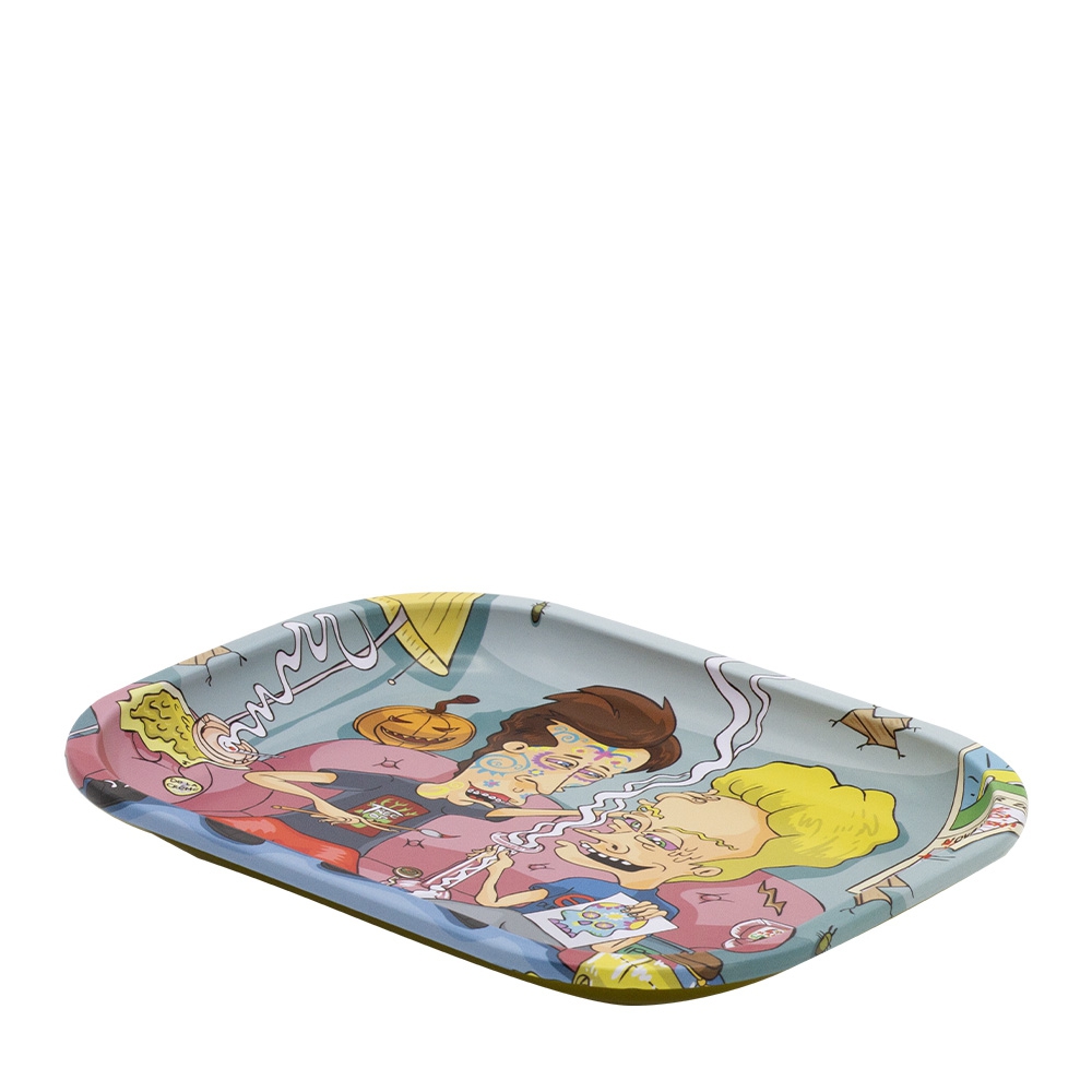 Dab of the Dead Rolling Tray by Dunkees - 18x14cm