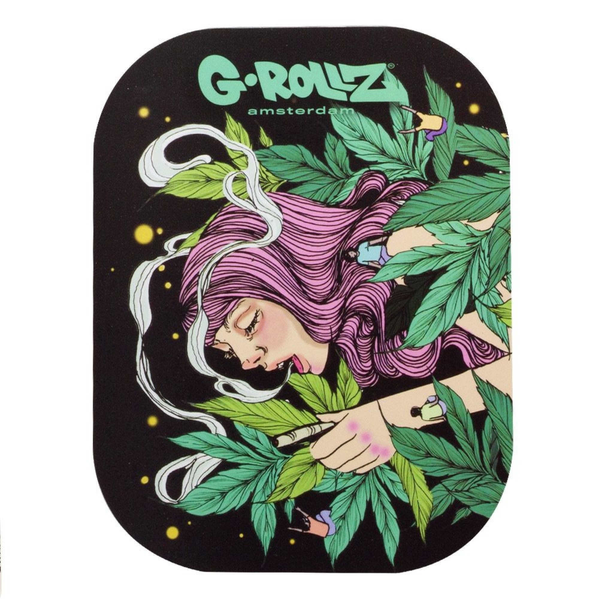 Colossal Dream Magnetic Rolling Tray Cover - 18x14cm (small) Colossal Dream Magnetic Rolling Tray Cover - 18x14cm (small)