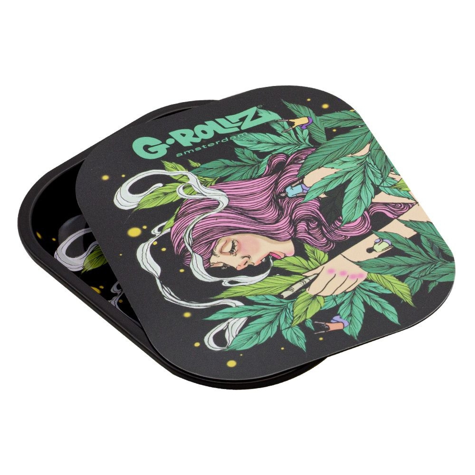Colossal Dream Magnetic Rolling Tray Cover - 18x14cm (small) Colossal Dream Magnetic Rolling Tray Cover - 18x14cm (small)