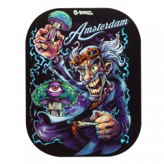 Amsterdam Mad Scientist Magnetic Rolling Tray Cover - 18x14cm (small)