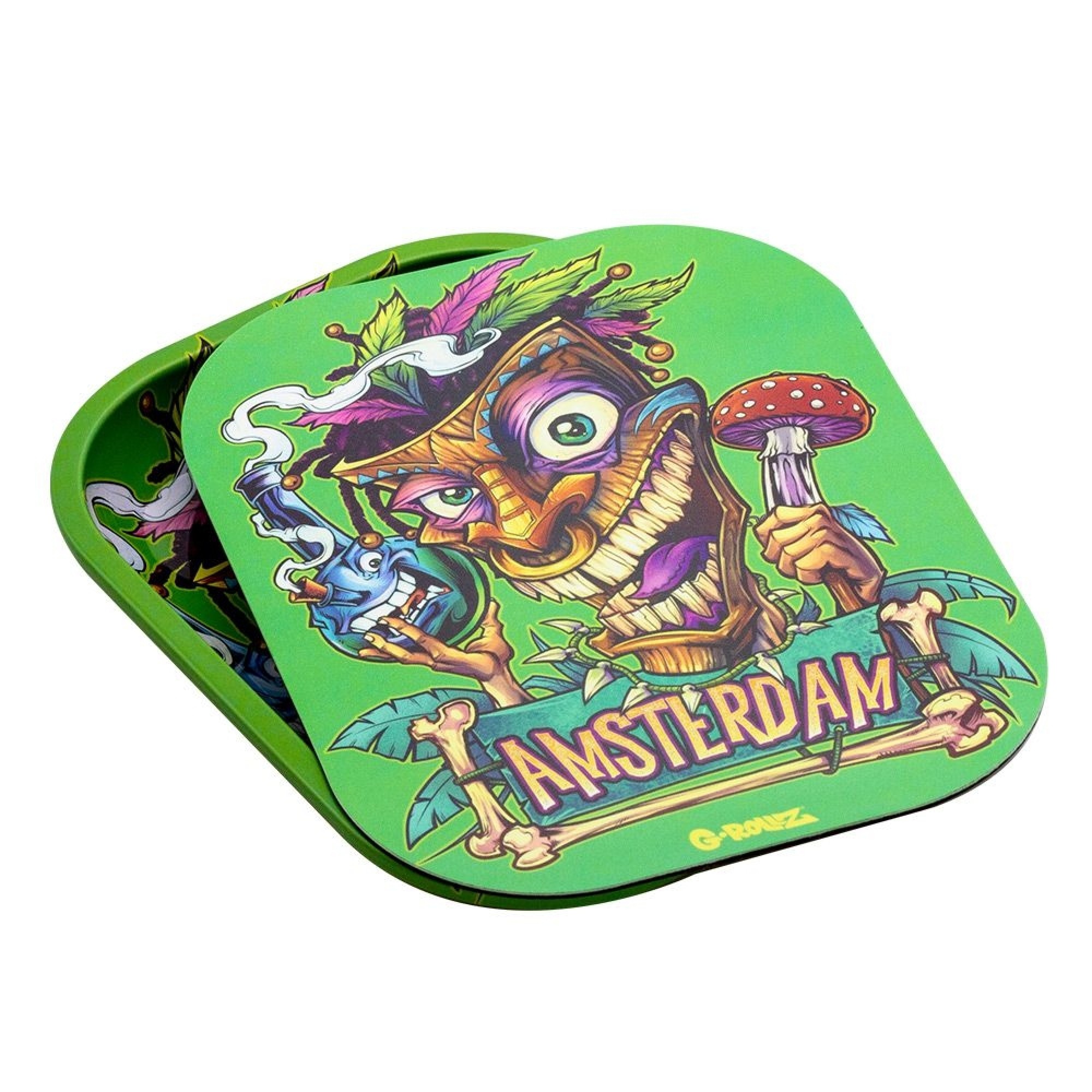 Tiki Amsterdam Magnetic Rolling Tray Cover - 18x14cm (small)