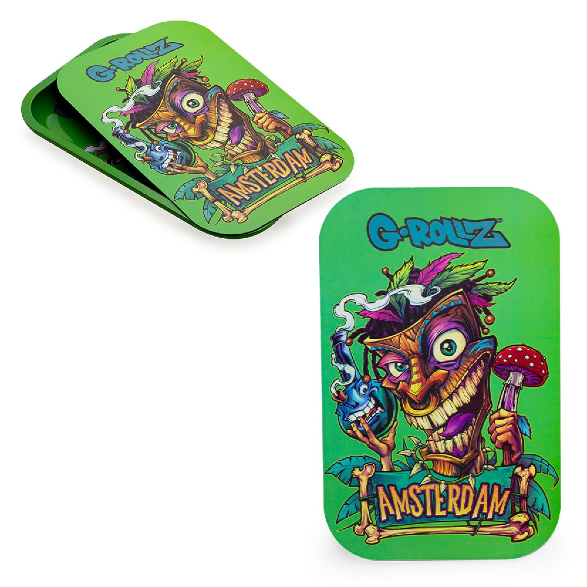 Tiki Amsterdam Magnetic Rolling Tray Cover - 27.5x17.5cm (medium)