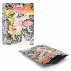 Mushroom Lady Smell Proof Mylar Bag by G-Rollz - 15x20cm