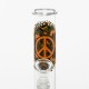 Glass Peace Bong - 21cm