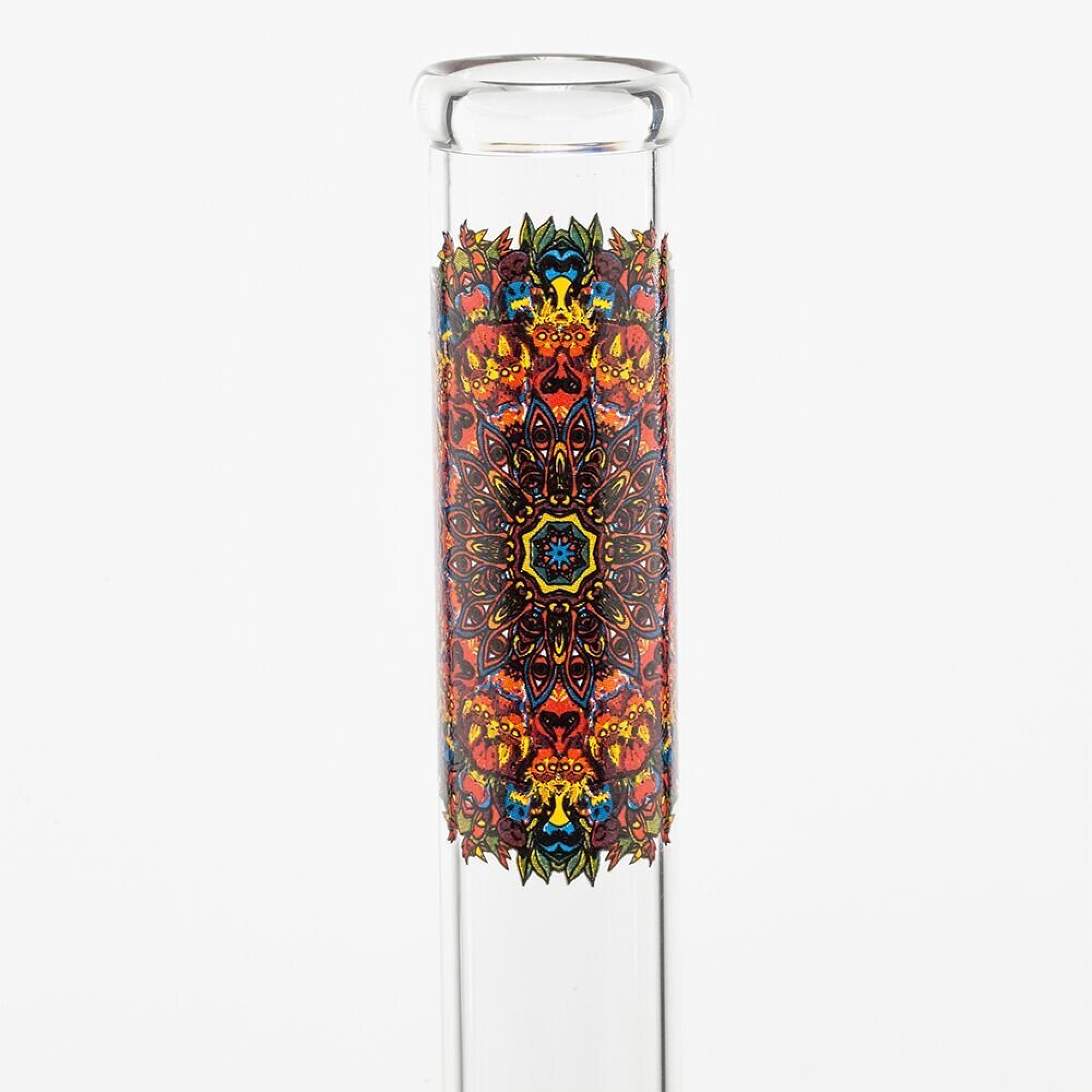 Kaleidoscope Glass Bong by Greenline - 21cm