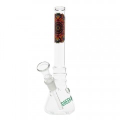 Kaleidoscope Glass Bong by Greenline - 21cm