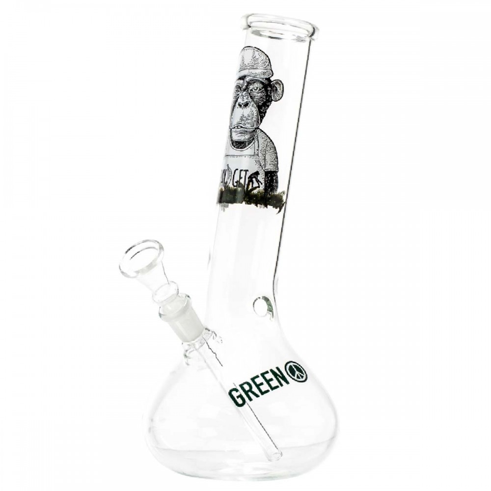 Stoned Ape Glass Bong by Greenline – 25cm