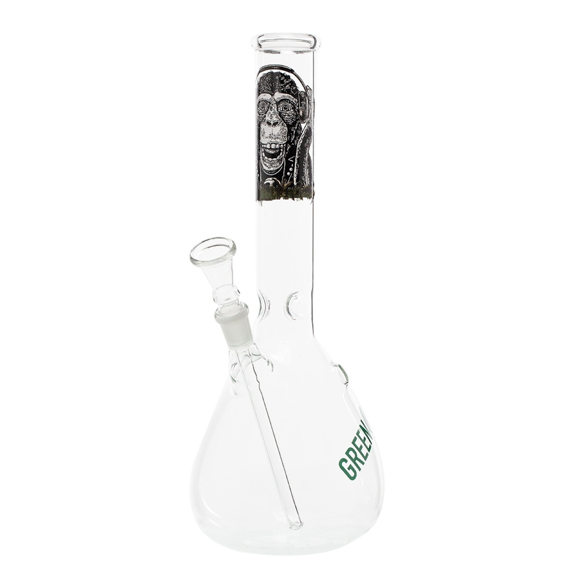 Stoned Ape Glass Bong by Greenline – 30cm Stoned Ape Glass Bong by Greenline – 30cm