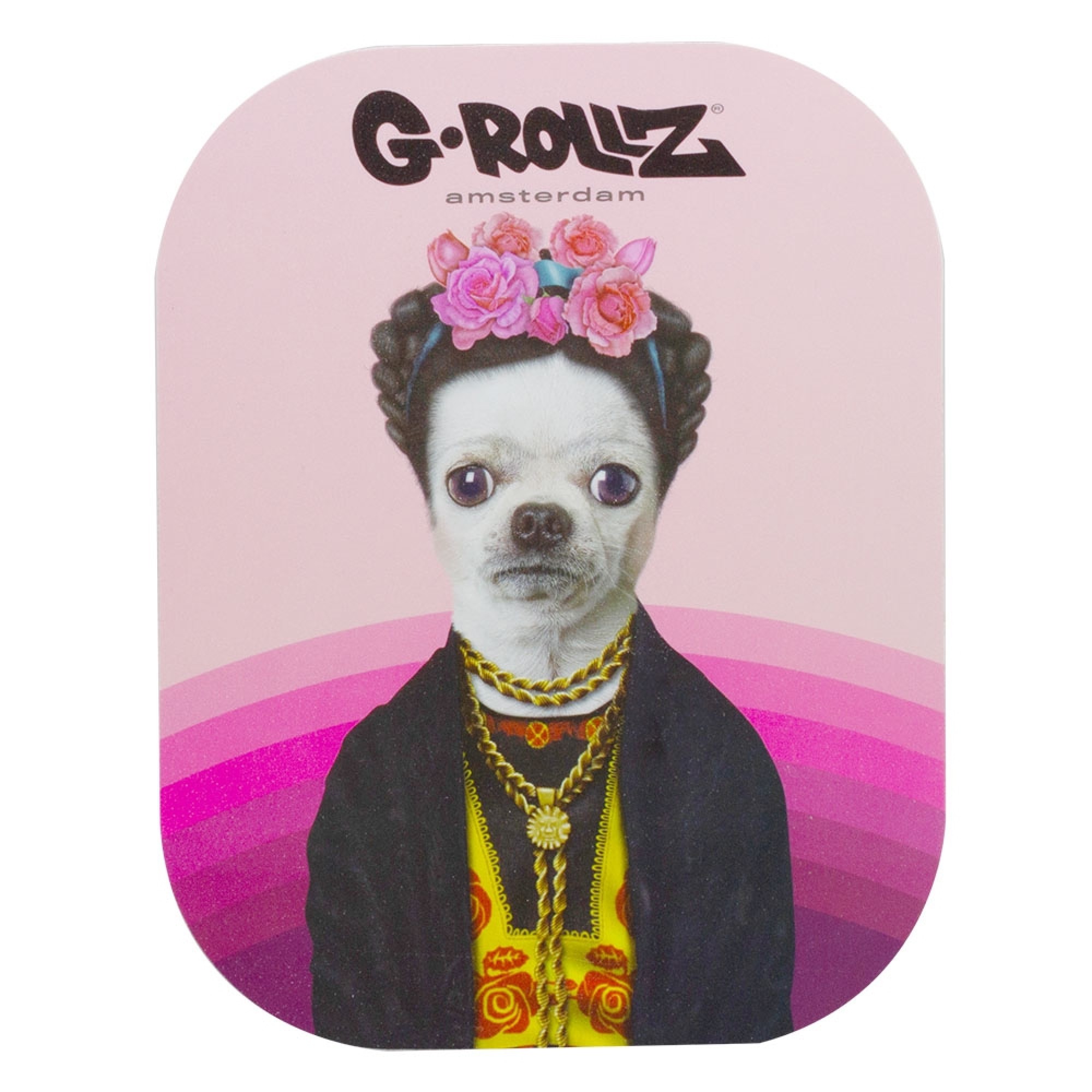 'Mexico' Magnetic Rolling Tray Cover - 18x14cm (small)