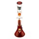 Thug Life Brown Spiral Percolator Beaker Bong - 35cm