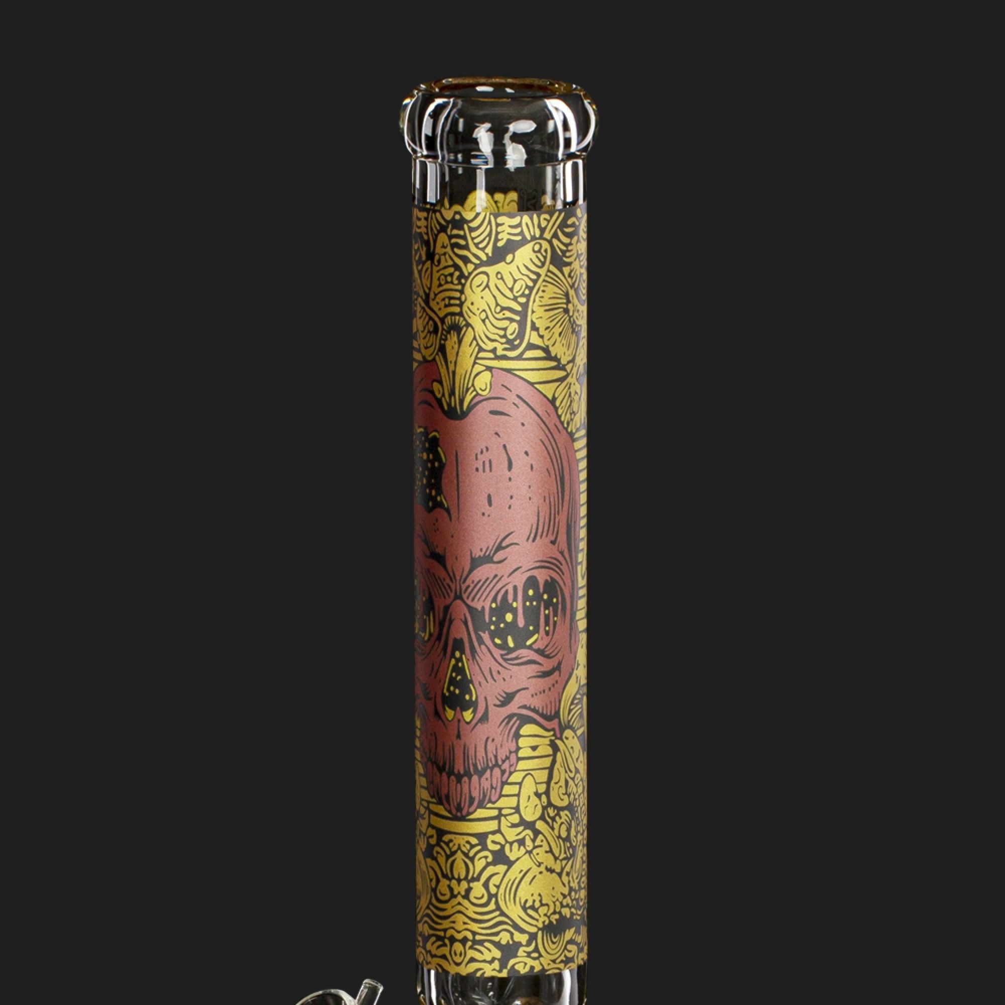 Limited Edition Heavy Skull Beaker Bong - 42cm