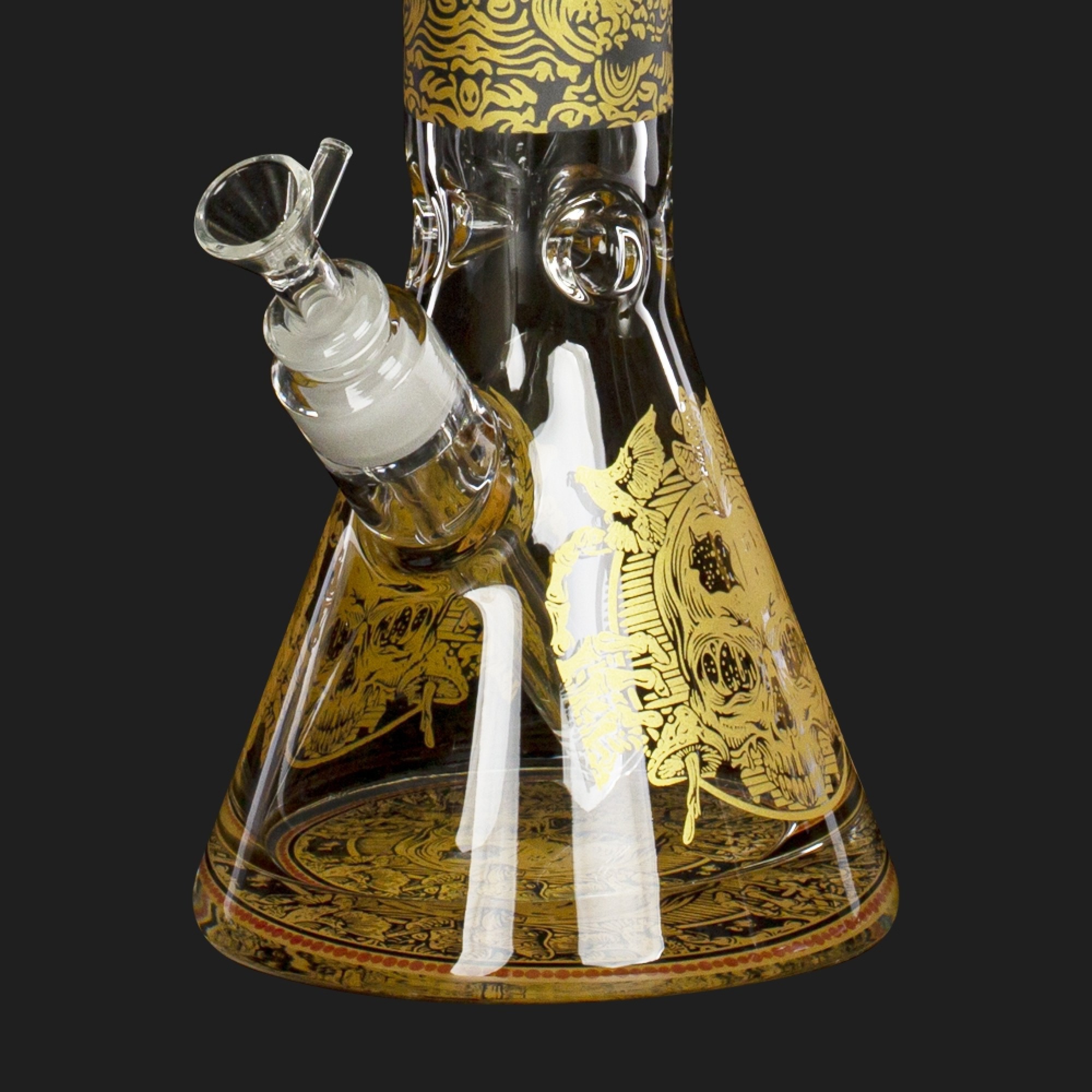 Limited Edition Heavy Skull Beaker Bong - 42cm