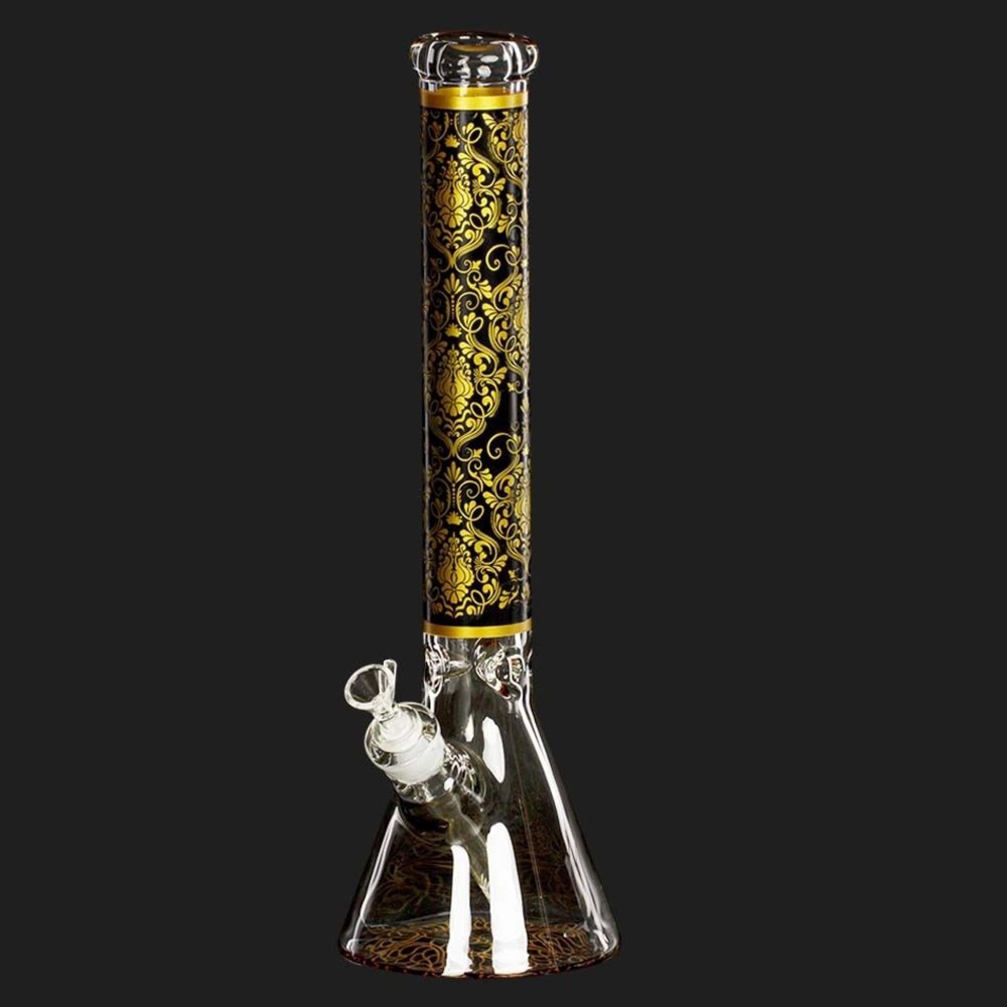 Limited Edition Golden Rituals Heavy Beaker Bong - 43cm