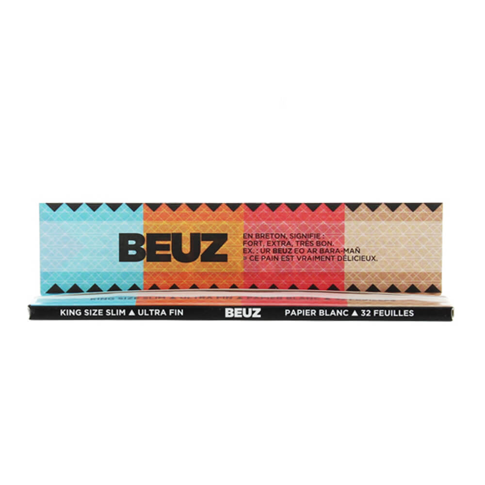 Beuz King Size Slim Ultra-Thin Rolling Papers