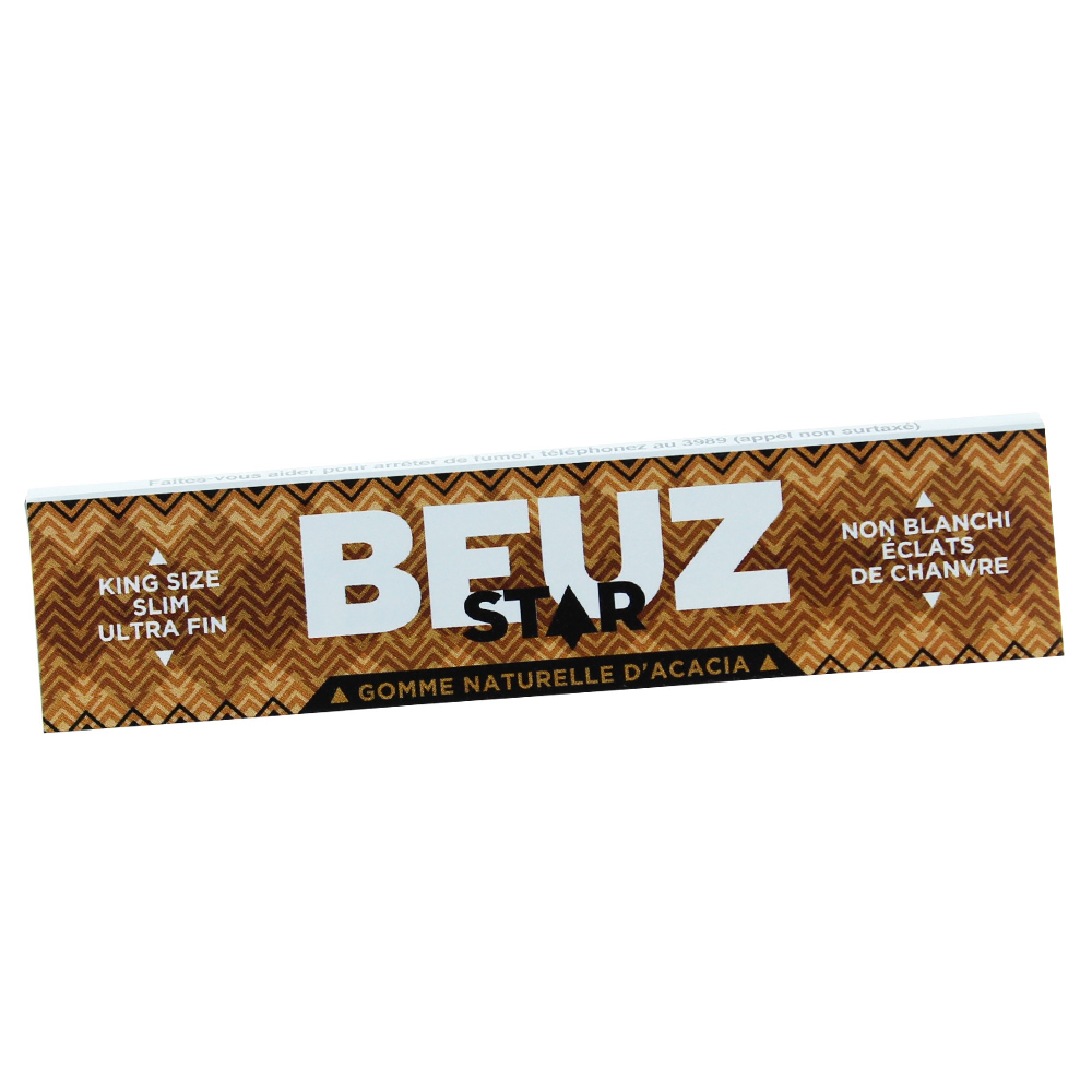 Beuz Star King Size Slim Ultra-Thin Unbleached Rolling Papers
