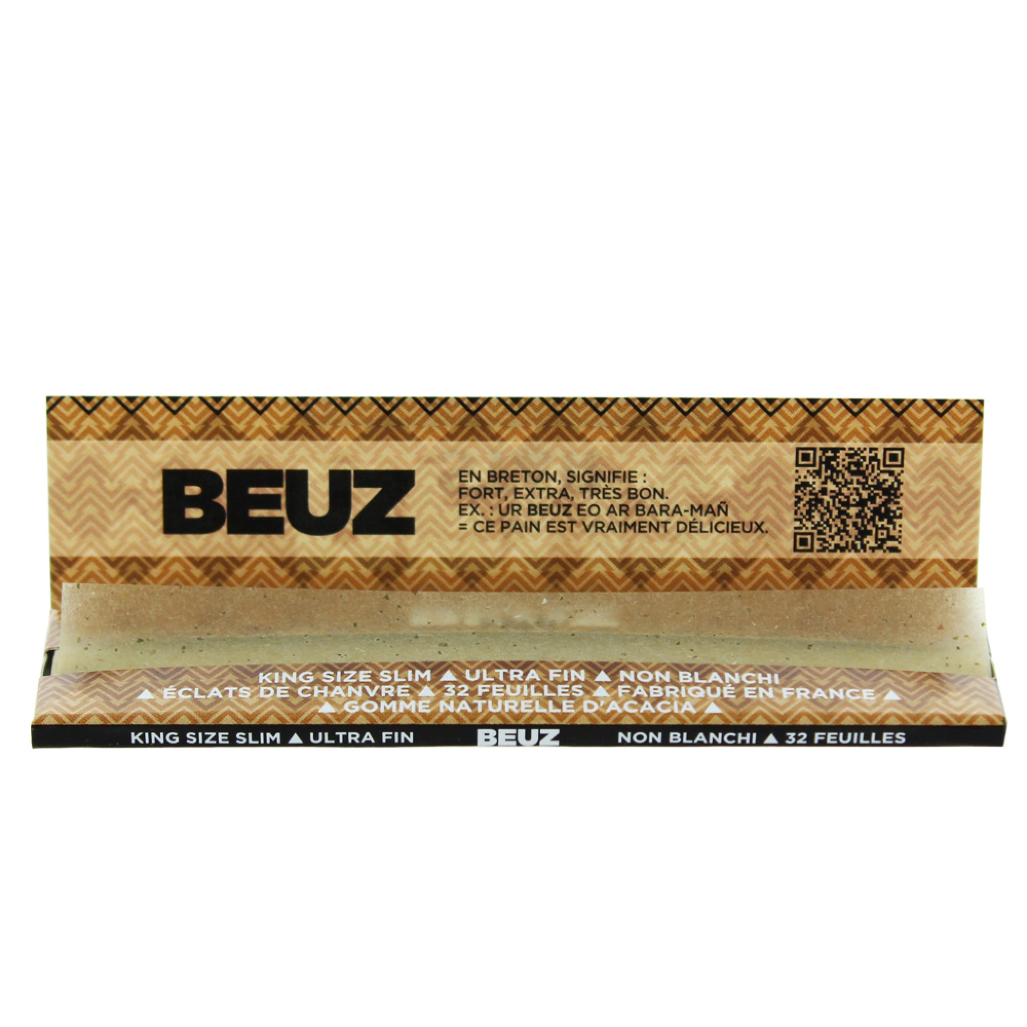 Beuz Star King Size Slim Ultra-Thin Unbleached Rolling Papers