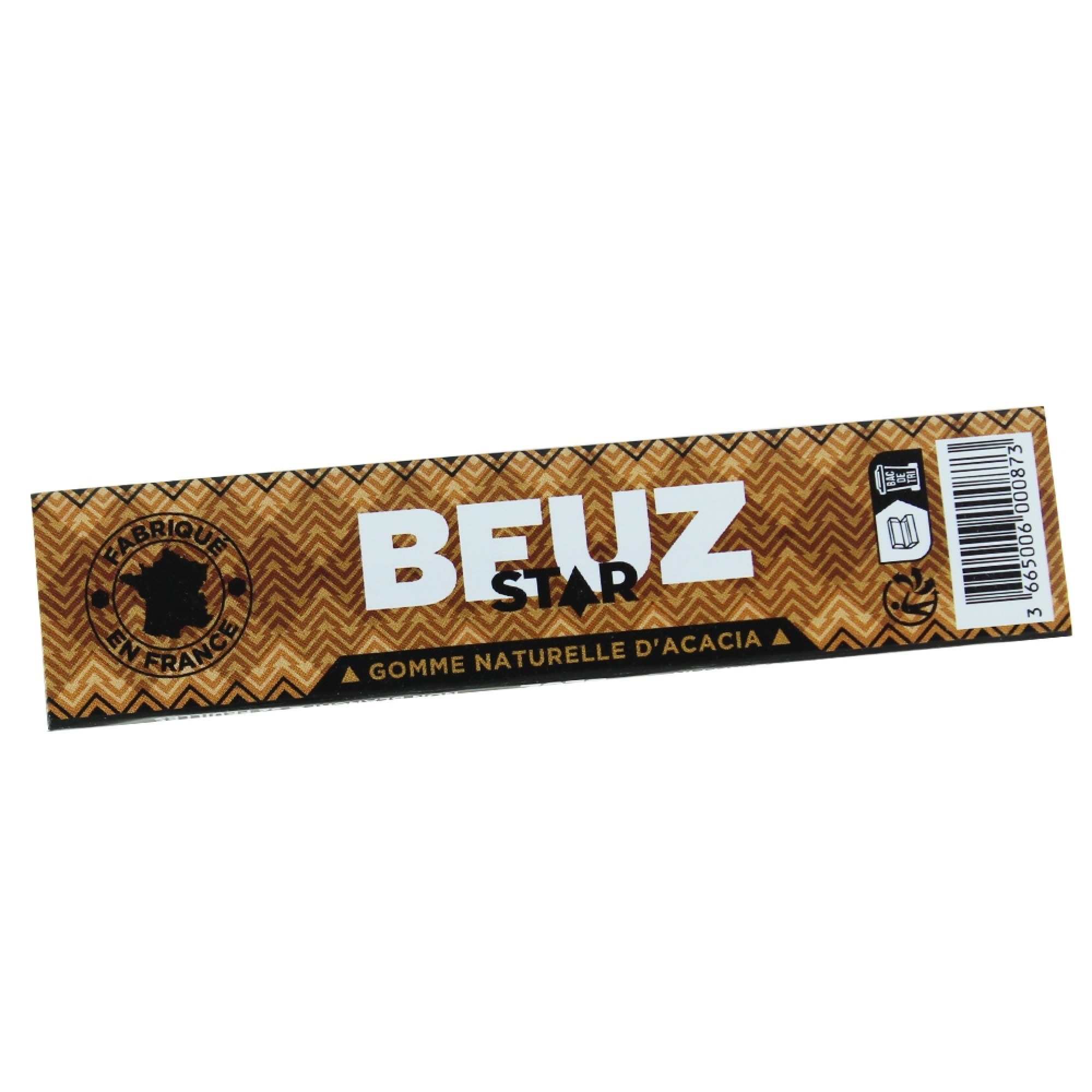 Beuz Star King Size Slim Ultra-Thin Unbleached Rolling Papers