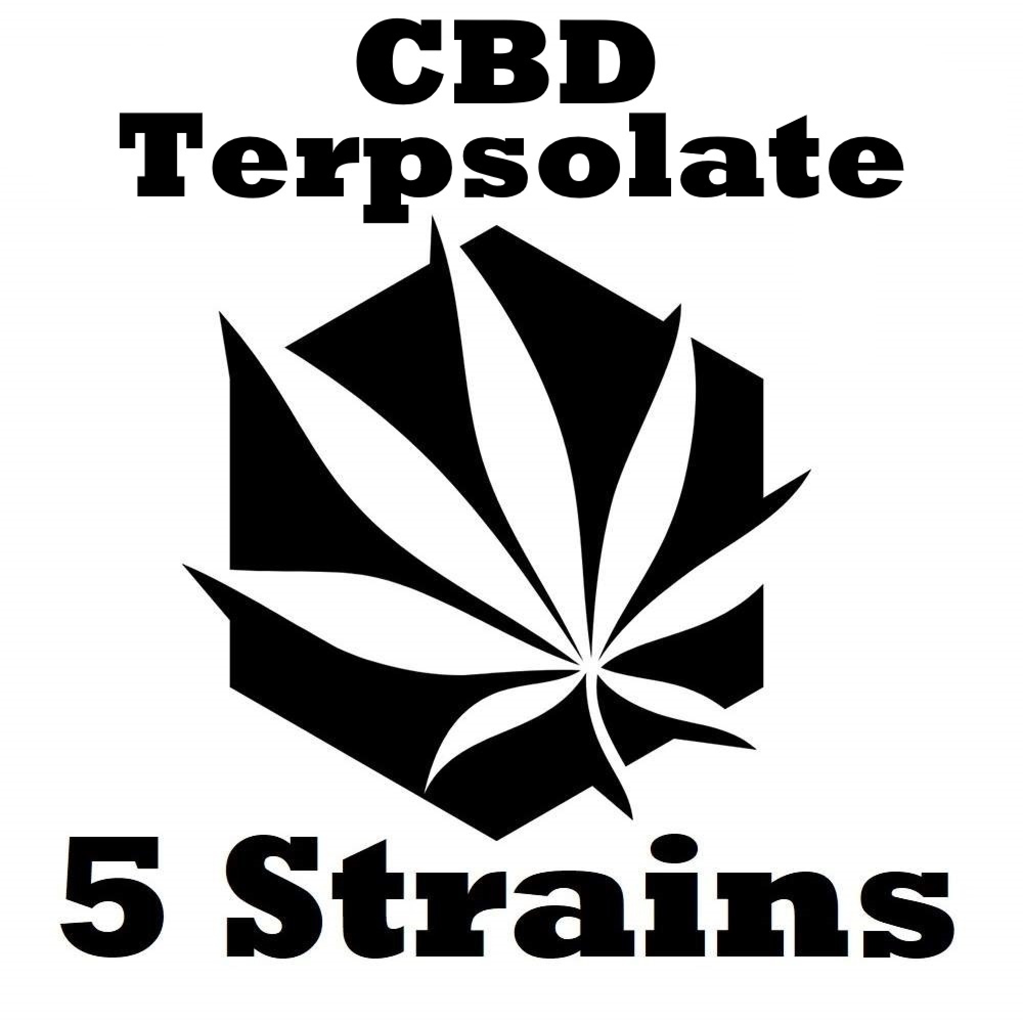 5 CBD Terpsolate Selection