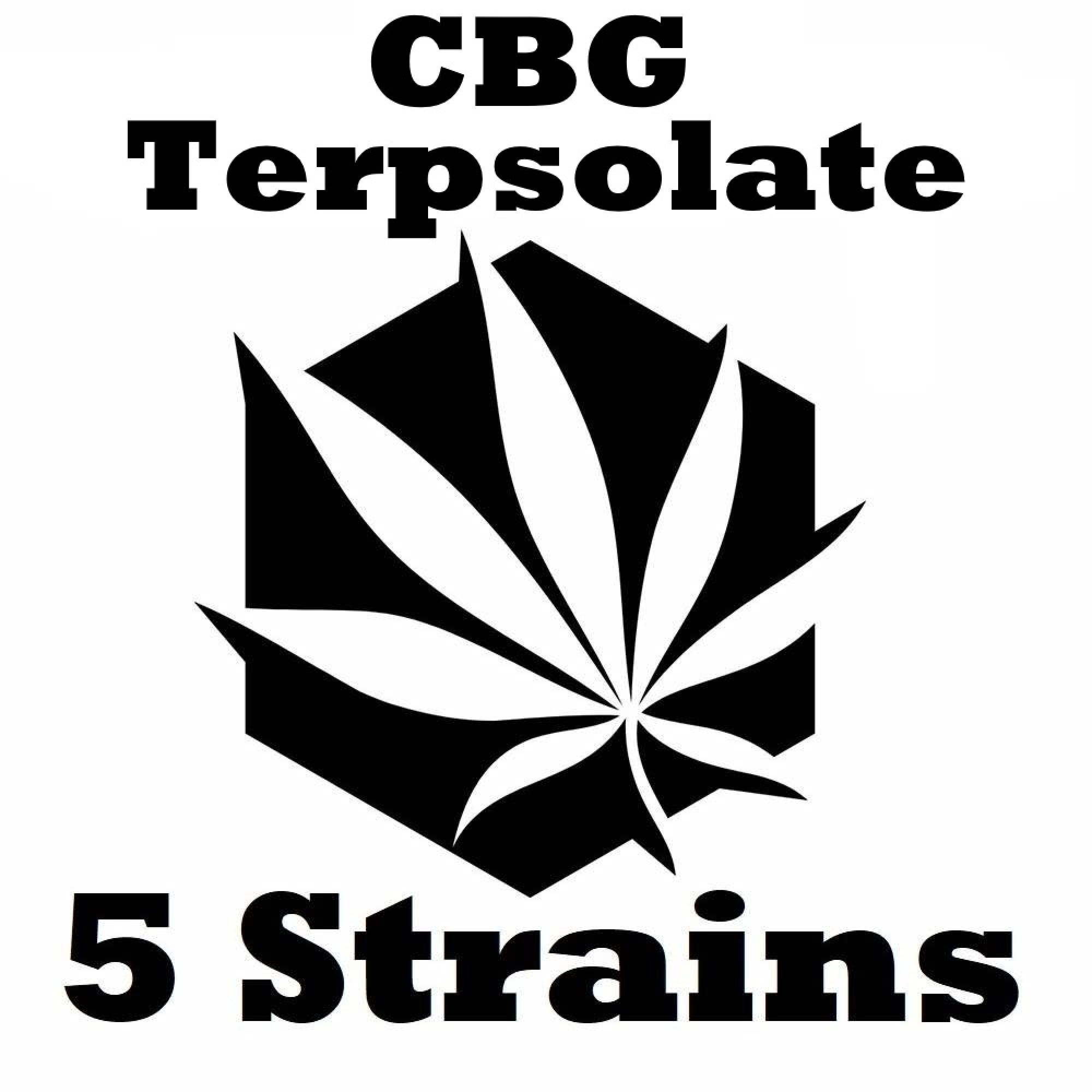 5 CBG Terpsolate Selection 5 CBG Terpsolate Selection