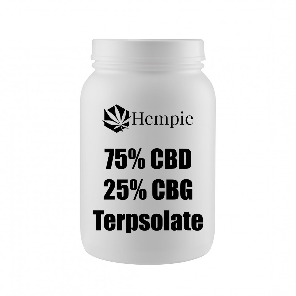 Wholesale 75% CBD + 25% CBG Terpsolate